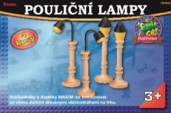 Pouliční lampy 4ks  - Maxim 50404