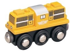 Dieselová lokomotiva - žlutá - Maxim 50814
